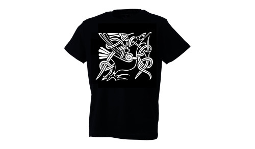 The Battle Raven T-shirt - Created by Ian Ibæk Møller ©