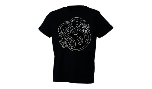 Oseberg Griping Beast T-shirt - Created by Ian Ibæk Møller ©