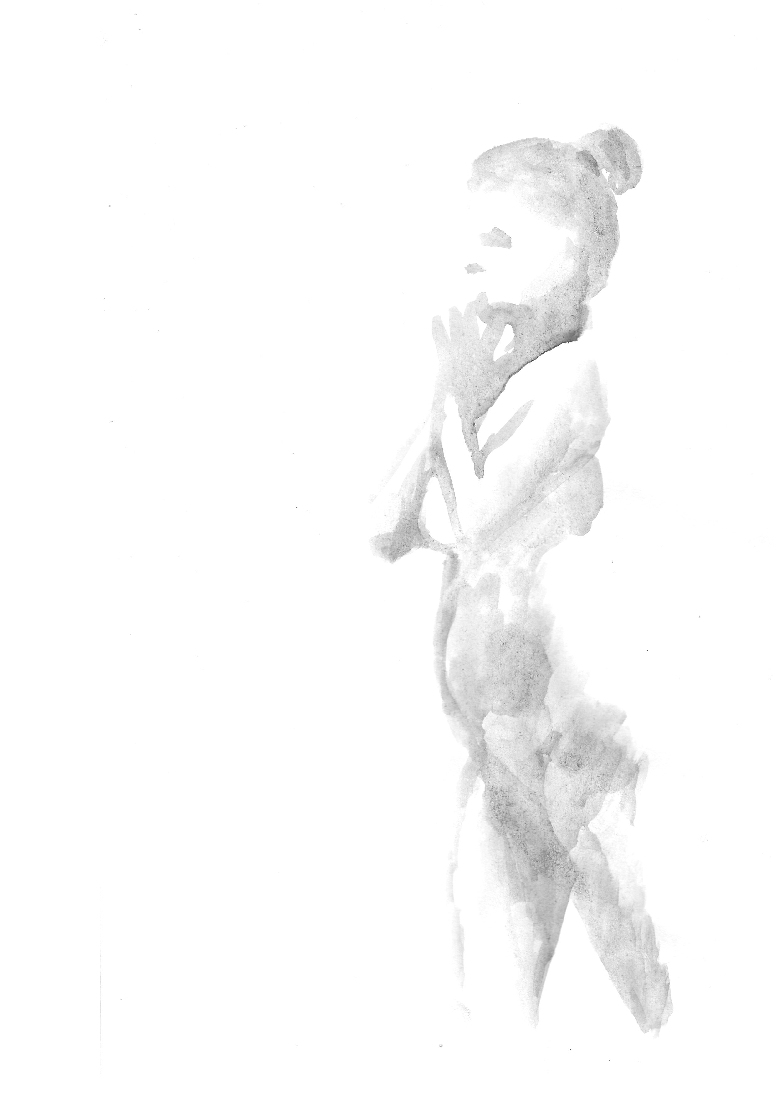 Water color croquis by Ian Ibæk Møller