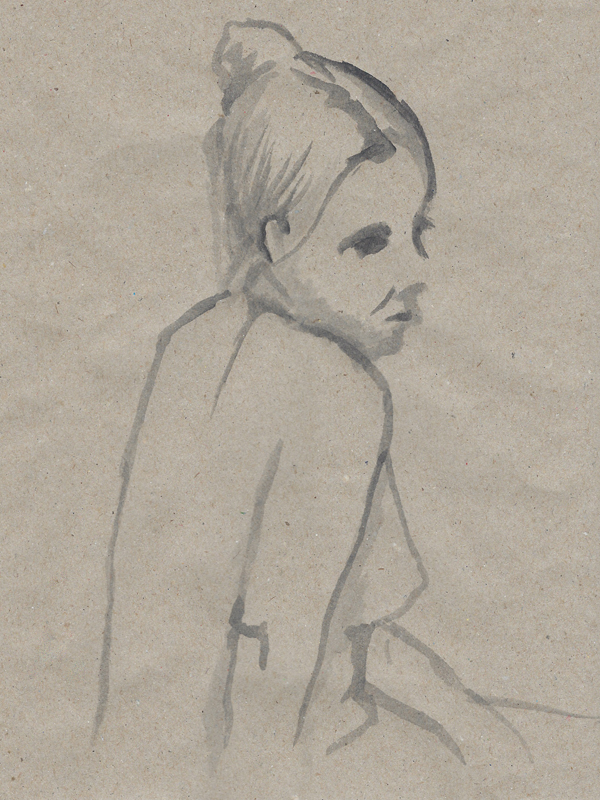 croquis-model-23-02-2026 illustreret af Ian Ibæk Møller 2026