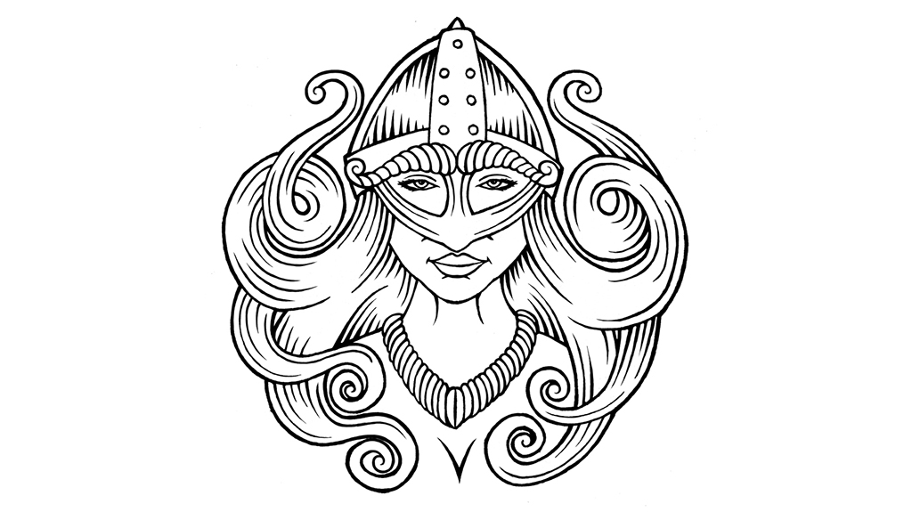 freja illustrated by Ian Ibæk Møller 2014