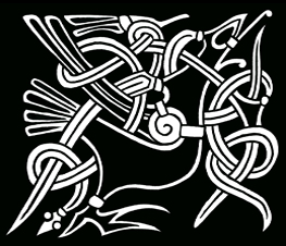 Viking patterns illustrated by Ian Ibæk Møller